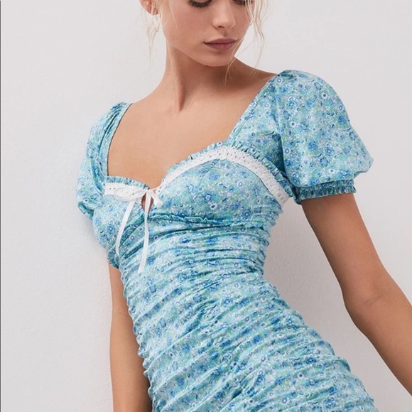 For Love & Lemons Alana Foral Dress - Picture 2 of 8